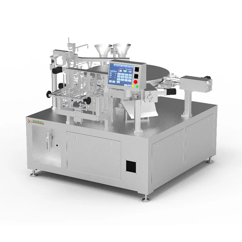 Roterende doypack-verpakkingsmachine met 6 stations