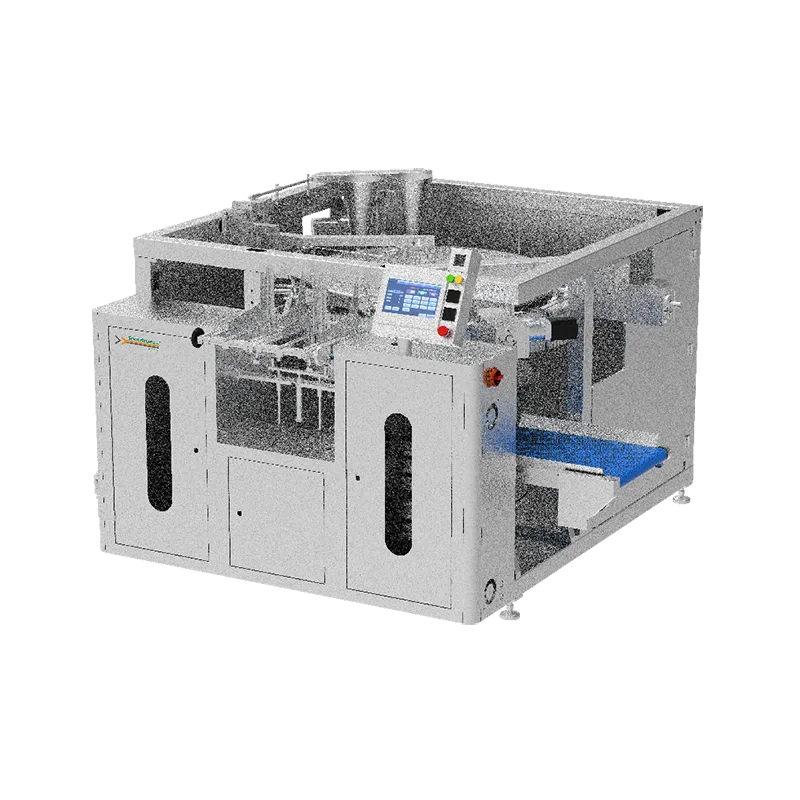 Roterende Premade Pouch Filler Sealer 8 Station