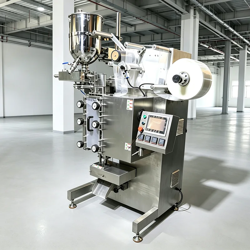 Verticale vorm-vul-afdichting vloeistofverpakkingsmachine